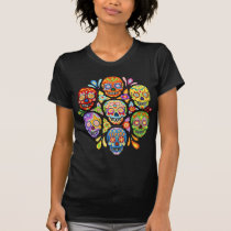 Day of the Dead Sugar Skull Shirt t-shirts