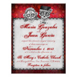 Day of the Dead Sugar Skull Wedding Invitations 2