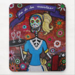 DAY OF THE DEAD WAITRESS MOUSEPADS