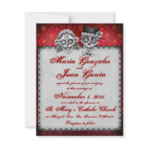 Day of the Dead Wedding Invitations