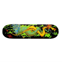 Day of the Dragon - Graffiti Sk8 Art Skate Deck