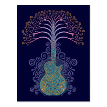 Day of the Guitree Post Card