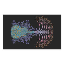 Day of the Guitree Rectangular Stickers