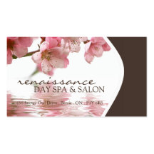 Day Spa and Salon Business Card