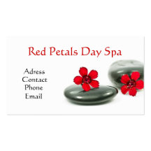 Day Spa Business Card