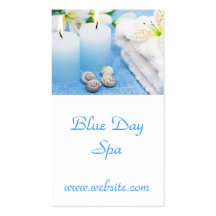 Day Spa Business Card
