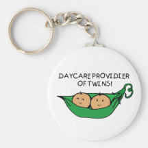 Daycare Provider of Twin Pod Key Chains