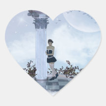 Daydream Heart Stickers