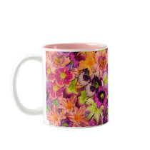 Daylily Blooms Coffee Mugs