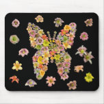 Daylily Butterfly Mouse Pad