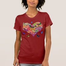 Daylily Heart T Shirts