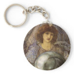 Days of Creation; First Day by Burne Jones Key Chains