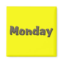 Days of the Week - Monday
