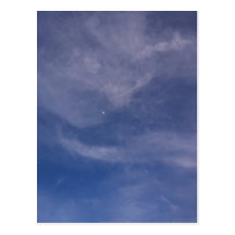 daytime moon postcards
