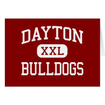 Dayton - Bulldogs - High - Dayton Washington Card
