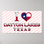 Dayton Lakes, Texas Poster