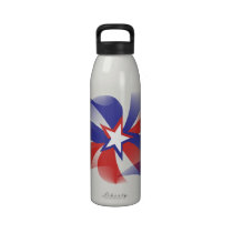 Dazzle Me Patriotic water bottles