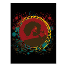 Dazzle Postcard