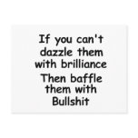 Dazzle them With Brilliance Postcard