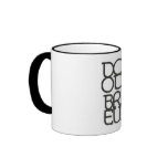 DB07 - Black Logo - Ringer Mug