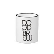 DB07 - Black Logo - Ringer Mug