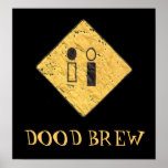 DB07 - Distressed Logo - Poster