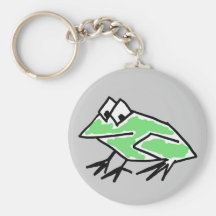 DB- Funky Frog Keychain