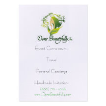 DB presents "How WE DO Travel" Profile Cards Business Cards