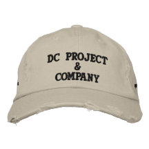 DC PROJECT & COMPANY EMBROIDERED BASEBALL CAP