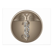 DDS Caduceus Post Cards