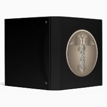DDS Caduceus Vinyl Binders