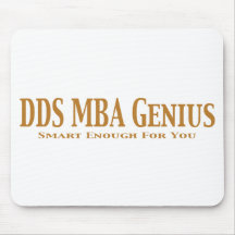 DDS MBA Genius Gifts Mouse Pads