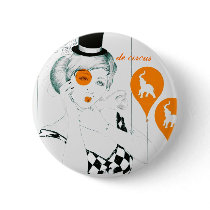 De Circus Pinback Button