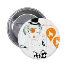 De Circus Pinback Button
