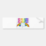 DE COLORES DOVE BUMPER STICKERS