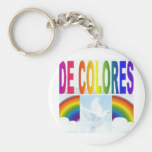 DE COLORES DOVE KEY CHAIN