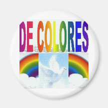 DE COLORES DOVE MAGNET