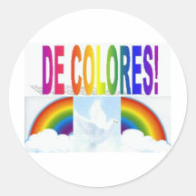 DE COLORES DOVE STICKER