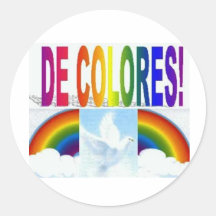 DE COLORES DOVE STICKER
