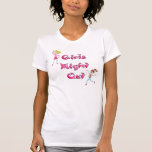 De la fille de la nuit habillement t-shirt