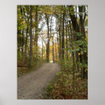 "De la longue affiche route"