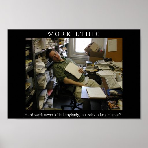 De motivation drôles d'ÉTHIQUE de TRAVAIL charrien