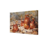 De Renoir toujours la vie aux oignons (1881) Toiles Tendues Sur Châssis