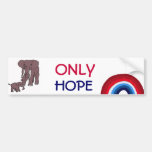 DE- Republican ONLY hope sticker Bumper Stickers