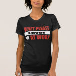 De tranquillité amant svp au travail t-shirt