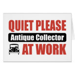 De tranquillité collecteur antique svp au travail cartes de vœux