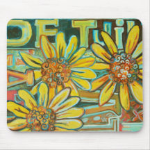 De Tuin, Sunflower Art Products Mouse Pads