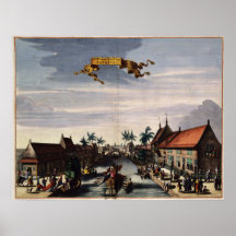 de TYGERS-GRAFT op BATAVIA 1682 Print