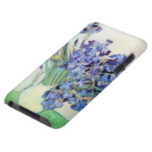 De Van Gogh toujours la vie : Vase avec des iris Coque iPod Touch