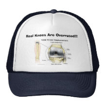 De vrais genoux sont surestimés ! ! ! casquettes de camionneur